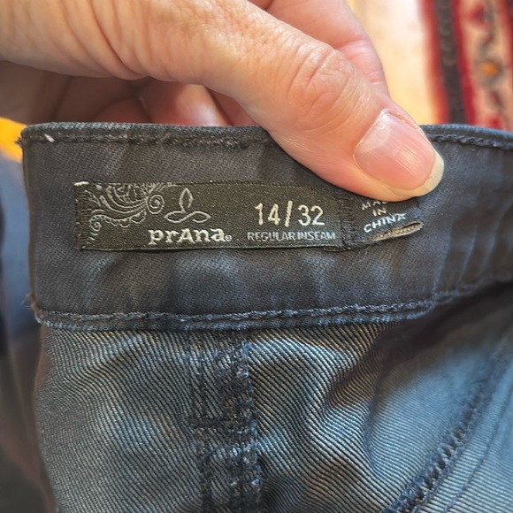 PRANA 14 Midnight Waxed Jeans 5-Pocket - Picture 5 of 6